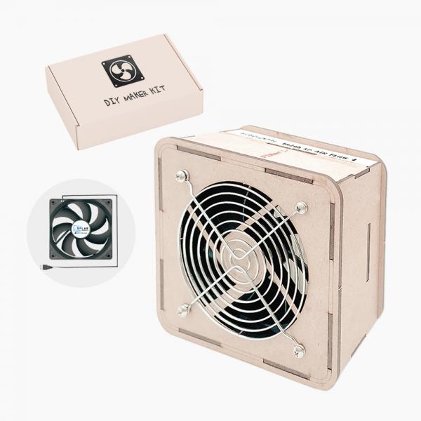 DIY 탁상용 나무 공기청정기 만들기(PM2.5 헤파 필터 포함)