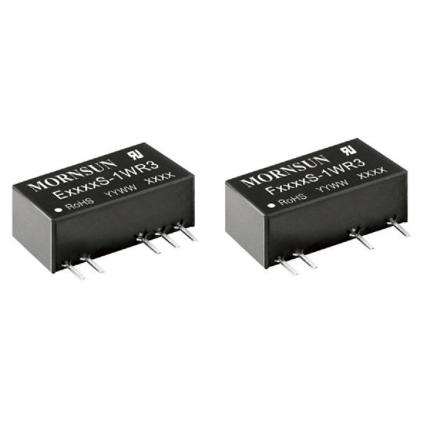 디바이스마트,전원/파워/배터리 > DC-DC 컨버터 모듈 > 강하형 모듈(실장) > 절연 스위칭 모듈,MORNSUN,DC/DC컨버터 모듈 F2407S-1WR3,1채널 / 입력 전압 : 24 (21.6-26.4) / 출력 전압 : 7.2 / 강하형