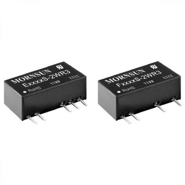디바이스마트,전원/파워/배터리 > DC-DC 컨버터 모듈 > 강하형 모듈(실장) > 절연 스위칭 모듈,MORNSUN,DC/DC컨버터 모듈 F2415S-2WR3,1채널 / 입력 전압 : 24 (21.6-26.4) / 출력 전압 : 15 / 강하형