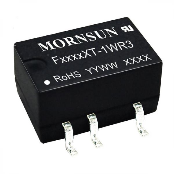 디바이스마트,전원/파워/배터리 > DC-DC 컨버터 모듈 > 강하형 모듈(실장) > 절연 스위칭 모듈,MORNSUN,DC/DC컨버터 모듈 F2415XT-1WR3,1채널 / 입력 전압 : 24 (21.6-26.4) / 출력 전압 : 15 / 강하형