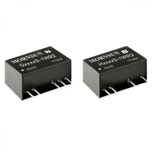 디바이스마트,전원/파워/배터리 > DC-DC 컨버터 모듈 > 승압형 모듈(실장, 절연 스위칭),MORNSUN,DC/DC컨버터 모듈 G0509S-1WR2,2채널 / 입력 전압 : 5 (4.5-5.5) / 출력 전압 : ±9 / 승압형