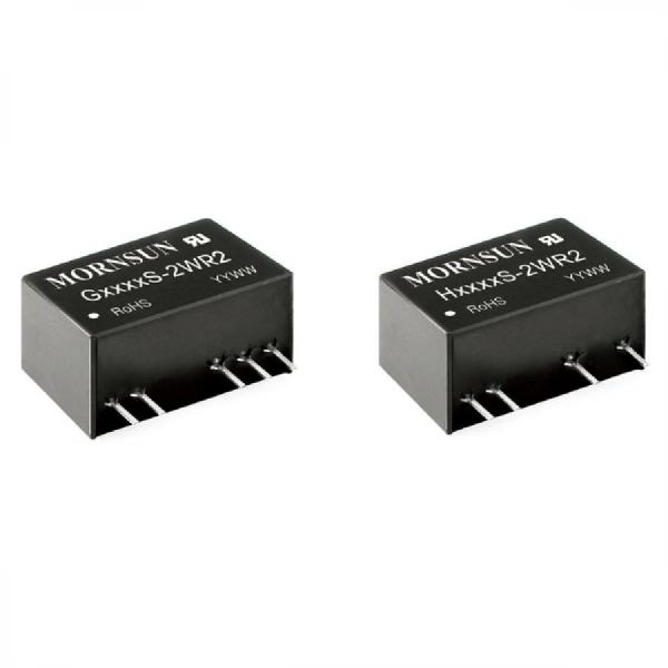 디바이스마트,전원/파워/배터리 > DC-DC 컨버터 모듈 > 승압형 모듈(실장, 절연 스위칭),MORNSUN,DC/DC컨버터 모듈 G0509S-2WR2,2채널 / 입력 전압 : 5 (4.5-5.5) / 출력 전압 : ±9 / 승압형