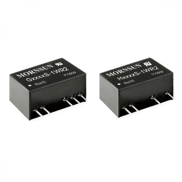 디바이스마트,전원/파워/배터리 > DC-DC 컨버터 모듈 > 승압형 모듈(실장, 절연 스위칭),MORNSUN,DC/DC컨버터 모듈 G1215S-1WR2,2채널 / 입력 전압 : 12 (10.8-13.2) / 출력 전압 : ±15 / 승압형
