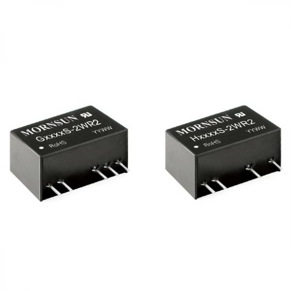 디바이스마트,전원/파워/배터리 > DC-DC 컨버터 모듈 > 강하형 모듈(실장) > 절연 스위칭 모듈,MORNSUN,DC/DC컨버터 모듈 G1505S-2WR2,2채널 / 입력 전압 : 15 (13.5-16.5) / 출력 전압 : ±5 / 강하형