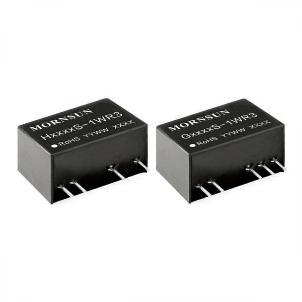 디바이스마트,전원/파워/배터리 > DC-DC 컨버터 모듈 > 승압·강하형 모듈(실장) > 절연 스위칭 모듈,MORNSUN,DC/DC컨버터 모듈 H1212S-1WR3,1채널 / 입력 전압 : 12 (10.8-13.2) / 출력 전압 : 12 / 승압/강하형