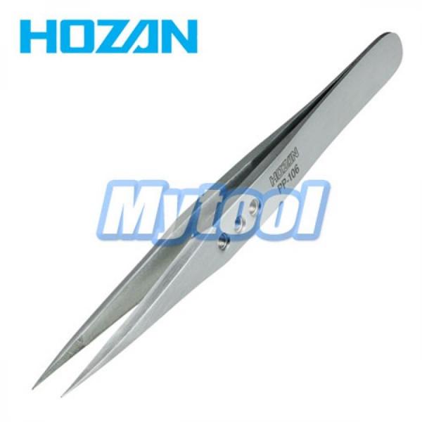 디바이스마트,수공구/전자공구/전동공구 > 전자공구 > 핀셋/IC흡착기/핀제거 > 고급형 범용핀셋,HOZAN,[HOZAN] 강력핀셋 PP-106 호잔,HOZAN / 강력형 핀셋 고급 시리즈 / 125mm / 29g / 선단폭:0.3mm