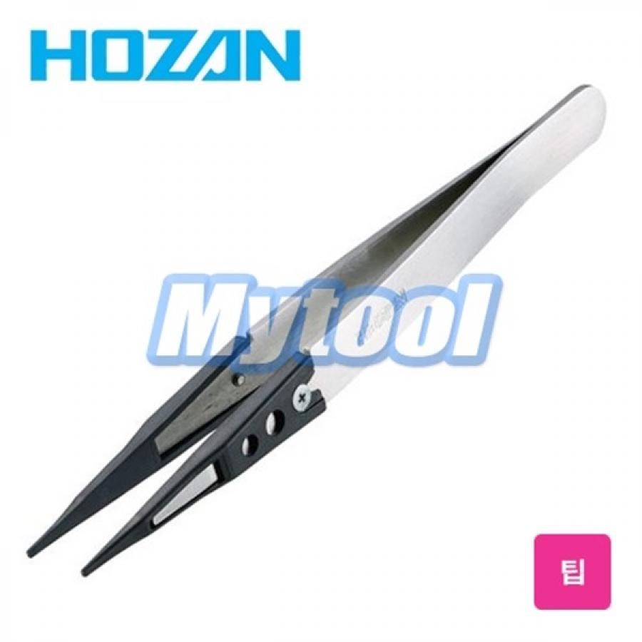[HOZAN] ESD팁 핀셋 P-640-S 호잔