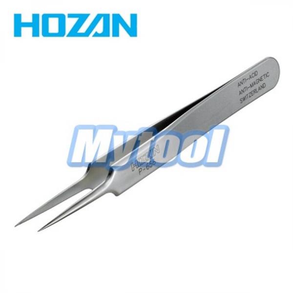 디바이스마트,수공구/전자공구/전동공구 > 전자공구 > 핀셋/IC흡착기/핀제거 > 고정밀 핀셋,HOZAN,[HOZAN] 정밀형핀셋 P-656 호잔,HOZAN / 완전비자성, 내식성 정밀 핀셋 / 110mm
