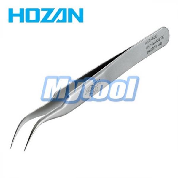 디바이스마트,수공구/전자공구/전동공구 > 전자공구 > 핀셋/IC흡착기/핀제거 > 고정밀 핀셋,HOZAN,[HOZAN] 정밀형핀셋 P-657 호잔,HOZAN / 완전비자성, 내식성 정밀 핀셋 / 120mm