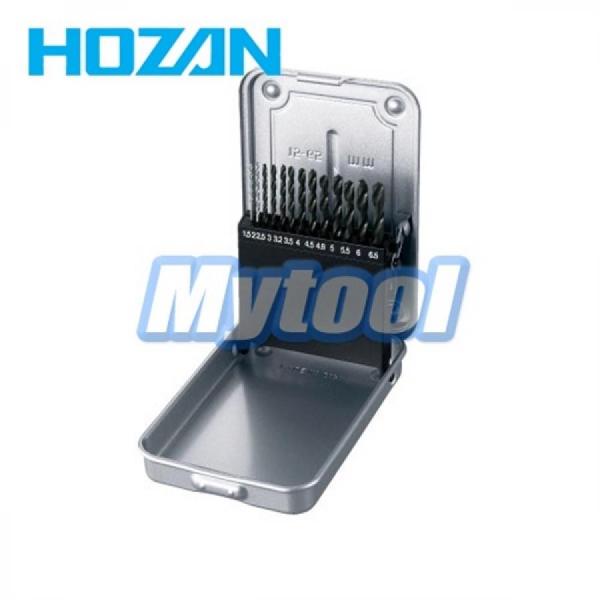디바이스마트,수공구/전자공구/전동공구 > 초경/절삭공구 > 드릴류 > 드릴비트세트,HOZAN,[HOZAN] 드릴세트 K-493 호잔,HOZAN / 다양한 사이즈의 드릴세트