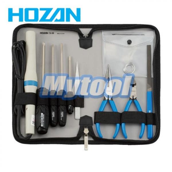 디바이스마트,수공구/전자공구/전동공구 > 작업공구 > 공구세트/툴홀더,HOZAN,[HOZAN] 공구세트 S-34 호잔,HOZAN / 실습용 기본공구세트. 10품목
