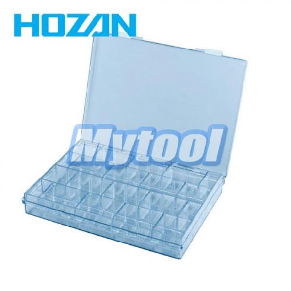디바이스마트,공구함/작업대/엔클로저 > 공구함/부품함 > 부품케이스(중앙브레인) > 칩박스,HOZAN,[HOZAN] ESD 부품케이스 B-17-BB 호잔,HOZAN / ESD 부품 케이스 / 칸막이판 16장 포함 / 254*41*185mm