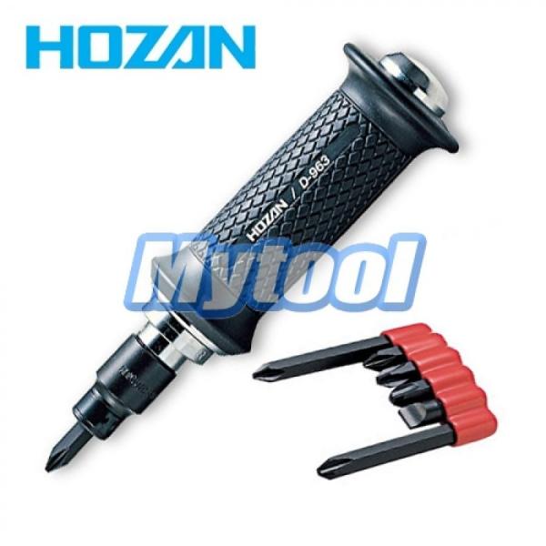디바이스마트,수공구/전자공구/전동공구 > 작업공구 > 드라이버류 > 드라이버,HOZAN,[HOZAN] 임팩트드라이버(+-) D-963 호잔,HOZAN / 임팩드라이버 / 좌우 회전변경 가능