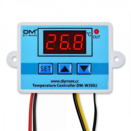 디바이스마트,스위치/부저/전기부품 > 산업용 스위치/제어 기기 > 온도조절기,SMG,디지털 온도 조절 컨트롤러 W3002 24V [TYE-THC10],W3002 / 디지털 온도 컨트롤러 / DC 24V / -55~110℃ / NTC10K 포함