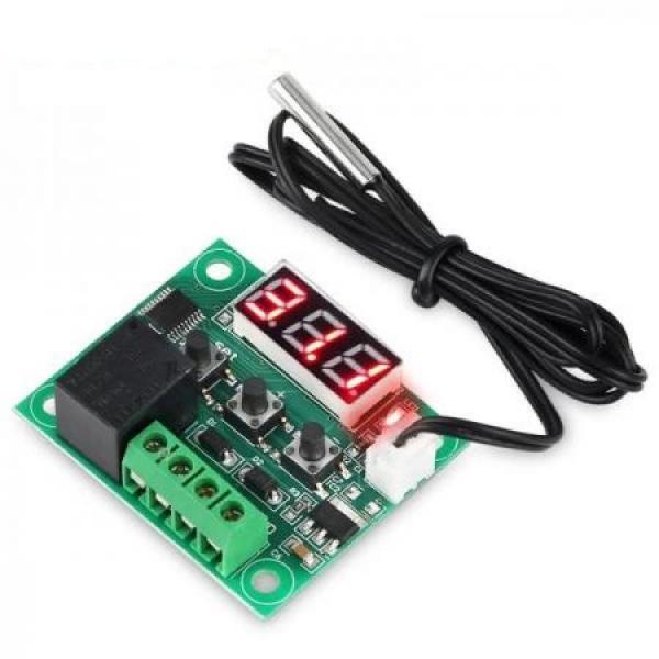 디바이스마트,스위치/부저/전기부품 > 산업용 스위치/제어 기기 > 온도조절기,SMG,디지털 온도 조절 컨트롤러 W1209 5V [TYE-THC15],W1209 / 디지털 온도 컨트롤러 / DC 5V / -50~110℃