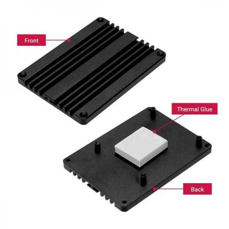 디바이스마트,오픈소스/코딩교육 > 라즈베리파이 > 라즈베리파이 케이스,ELECROW,Aluminum Heat Sink Baseplate Cover for Raspberry Pi 4B [RPA01039P],라즈베리 파이 4B 쿨링 베이스보드 / 산화 및 부식에 강하고 열전도율이 좋은 알루미늄 합금으로 만들어졌고, Raspberry Pi 4B의 크기 및 위치 지정 구멍과 완벽하게 일치