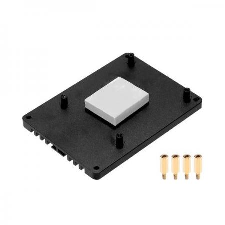 디바이스마트,오픈소스/코딩교육 > 라즈베리파이 > 라즈베리파이 케이스,ELECROW,Aluminum Heat Sink Baseplate Cover for Raspberry Pi 4B [RPA01039P],라즈베리 파이 4B 쿨링 베이스보드 / 산화 및 부식에 강하고 열전도율이 좋은 알루미늄 합금으로 만들어졌고, Raspberry Pi 4B의 크기 및 위치 지정 구멍과 완벽하게 일치