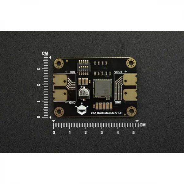 디바이스마트,MCU보드/전자키트 > 전원/신호/저장/응용 > 레벨컨버터/전압관리,DFROBOT,60W Adjustable DC-DC Buck Converter Module [DFR1025],입력 전압: 9V-15V / 출력 전압: 0.6V-5.1V / 산업 등급 모듈, 장기 안정적인 작동 보장
