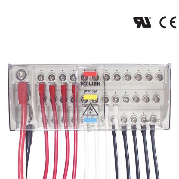 디바이스마트,커넥터/PCB > 터미널블럭 > 단자대 타입 > 전원 분배 단자대,IOLINK,전원분배블럭 BPS100A-M6/12*M5,배선형 부스바 타입 / 정격 용량 : 600 V / 100A