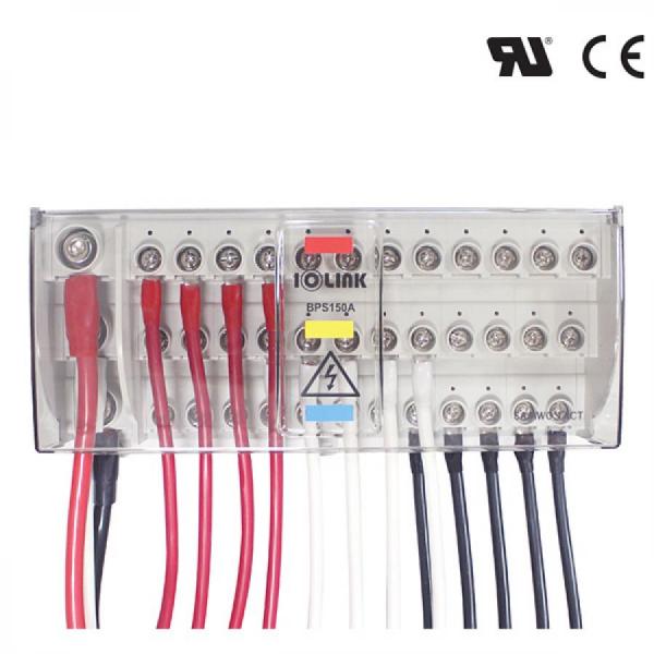 디바이스마트,커넥터/PCB > 터미널블럭 > 단자대 타입 > 전원 분배 단자대,IOLINK,전원분배블럭 BPS150A-M8/4*M5,배선형 부스바 타입 / 정격 용량 : 600 V / 150A