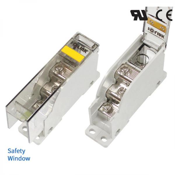 디바이스마트,커넥터/PCB > 터미널블럭 > 단자대 타입 > 전원 분배 단자대,IOLINK,전원분배블럭 SPS25-M6/3*M5-S,배선형 / 윈도우 : 안전 커버 / 정격 용량 UL : 600 V / 100 A / CE : 600 V 75 A