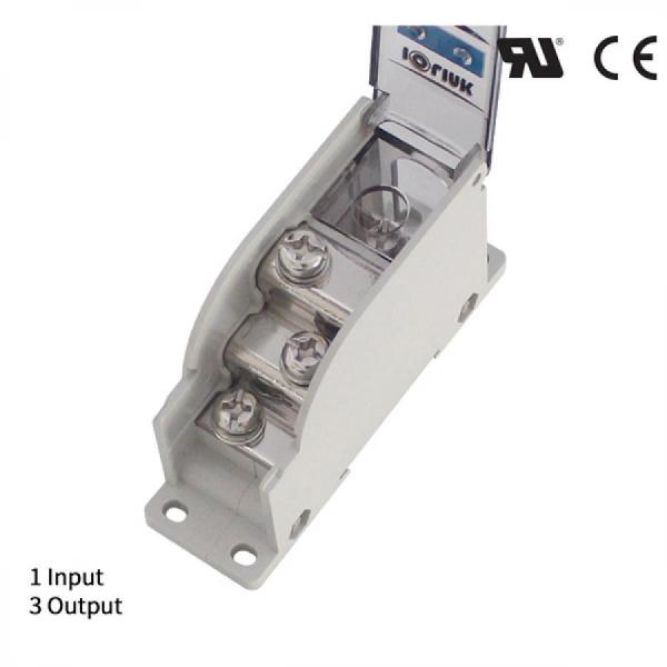 디바이스마트,커넥터/PCB > 터미널블럭 > 단자대 타입 > 전원 분배 단자대,IOLINK,전원분배블럭 SPS30-M6/3*M6-S,배선형 / 윈도우 : 안전 커버 / 정격 용량 UL : 600 V / 125 A / CE : 600 V 100 A