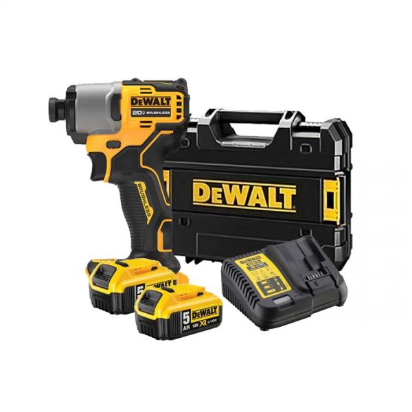 디바이스마트,수공구/전자공구/전동공구 > 전동/엔진공구 > 충전공구 > 충전임팩드라이버,디월트,브러쉬리스 임팩트 드라이버 DCF840P2T 배터리2개 (20V/5.0Ah),전압 20V MAX 배터리용량 5.0Ah 리튬이온 / 무부하회전수 0-3200RPM / 분당타격수 0-4200BPM / 최대토크 192Nm 중량 0.9Kg (본체만)