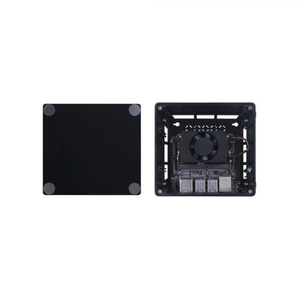 디바이스마트,MCU보드/전자키트 > 인공지능/임베디드/산업용 > 인공지능/머신러닝 > 인공지능 개발보드/모듈/키트,Seeedstudio,reComputer J2022-Edge AI Device with Jetson Xavier NX 16GB module [110061402],Jetson Xavier NX 16GB  / GPU : 384코어 NVIDIA Volta™  / CPU : 6코어 NVIDIA Carmel ARM®v8.2 64비트 CPU 6MB L2 + 4MB L3  최대 21개의 TOPs AI 성능, USB 3.1 포트(4x), WIFI용 M.2 키 E, M.2 포함