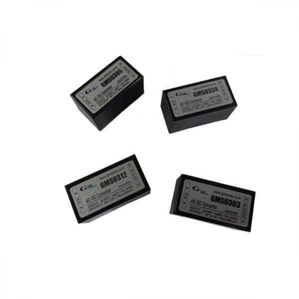 디바이스마트,전원/파워/배터리 > SMPS > On-Board 타입 > 1채널 (Single),지엠테크,GMS0324,On board 타입 1채널 3W SMPS / 출력전압 : 24V / 출력전류 : 150mA / 입력전압 : AC 90~240V / 변환효율 : 71%