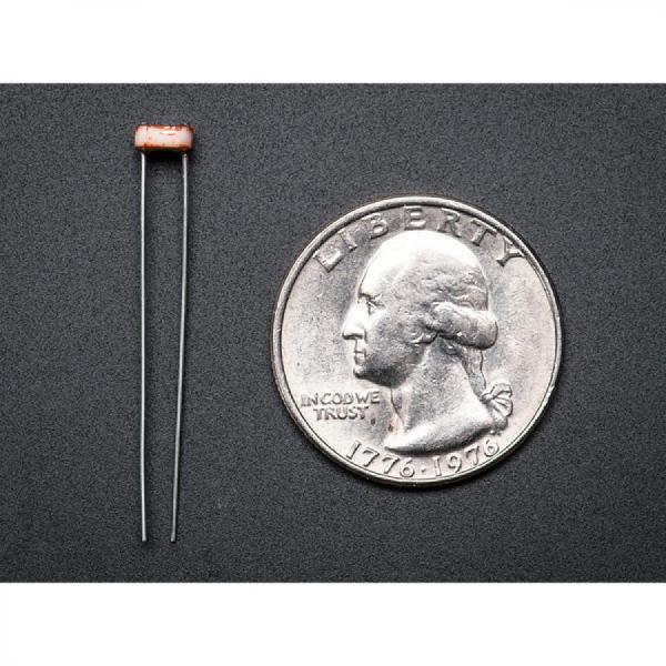 디바이스마트,센서 > 광센서 > 조도센서,Adafruit,Photo cell (CdS photoresistor) [ada-161],CdS 센서 / 포토레지스터 / 저항 범위 : 1KΩ ~ 10KΩ