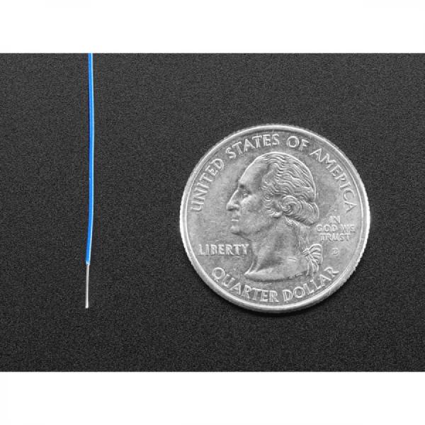 디바이스마트,케이블/전선 > FFC/FPC 케이블 > 와이어랩,Adafruit,Wire Wrap' Thin Prototyping & Repair Wire - 200m 30AWG Blue [ada-1446],와이어랩 / 200m 30AWG 파란색