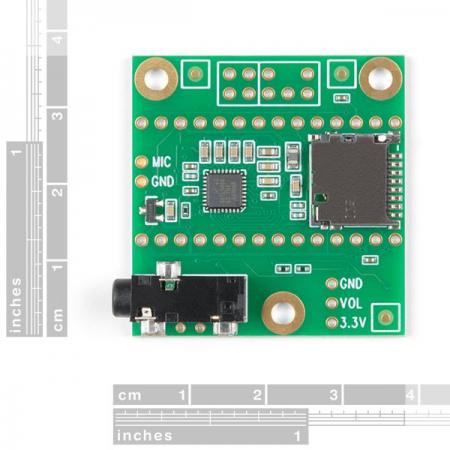 디바이스마트,MCU보드/전자키트 > 음악/앰프/녹음 > 앰프/증폭,SparkFun,Teensy 4 Audio Shield (Rev D) [DEV-15845],Teensy에 고품질 16비트, 44.1kHz 샘플 속도 오디오를 추가 가능 / 헤드폰 앰프 IC와 함께 SGTL5000 스테레오 코덱을 사용하여 오디오 파일을 디코딩 및 구동