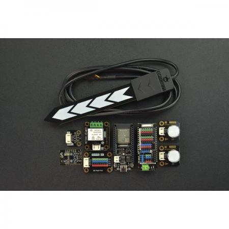 디바이스마트,오픈소스/코딩교육 > 아두이노 > 아두이노 교육용키트,DFROBOT,Hackster & DFRobot EEDU Enviromental Sensor Kit [TEM2022C-EN-1],Arduino 와 호환되는 ESP32 기반 FireBeetle 보드를 중심으로 하며 애플리케이션별 주변 장치가 장착되어 있어 빠르게 학습할 수 있습니다.