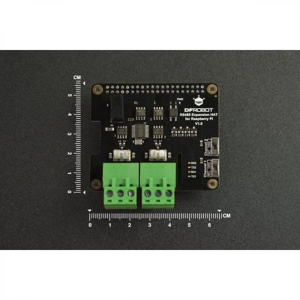 디바이스마트,오픈소스/코딩교육 > 라즈베리파이 > 라즈베리파이 확장보드/HAT,DFROBOT,Dual-channel RS485 Expansion Hat for Raspberry Pi 4B [DFR0824],RS485 트랜시버: TP75176E / 직렬 칩: CH432T / 배선 방법: 5.08-3P 플러그형 터미널 블록 / 라즈베리파이 3B+/4B 지원 / 장착 구멍 크기: 직경 2.5mm