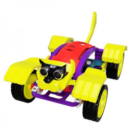 디바이스마트,오픈소스/코딩교육 > 아두이노 > 아두이노 교육용키트,네오3D솔루션,자율주행 캣봇 3D RC카 키트,서보모터로 앞바퀴 방향제어 / 조립메뉴얼 조립동영상 과정별 아두이노 소스 무료제공 / 쉬운 조립으로 누구나 쉽고 재미있게