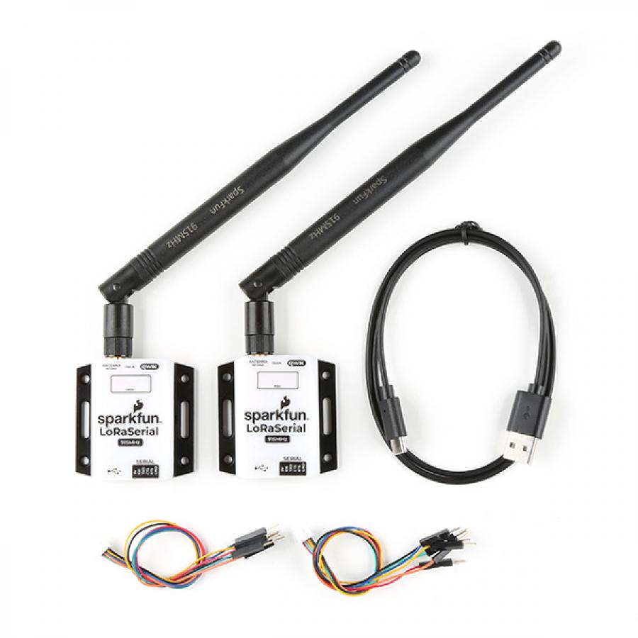 SparkFun LoRaSerial Kit - 915MHz (Enclosed) [WRL-20029]