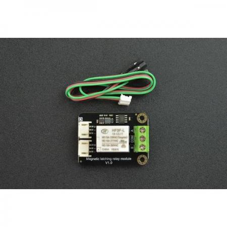 디바이스마트,MCU보드/전자키트 > 전원/신호/저장/응용 > 릴레이,DFROBOT,Magnetic Latching Relay for Smart Control [DFR0996],낮은 전력 소비, 2.6mw-3.65mw / 트리거 펄스 폭: 2ms / 홀딩 기능 / 3.3V 및 5V 지원