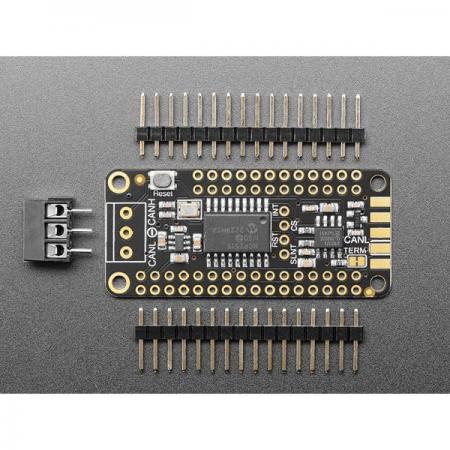 디바이스마트,MCU보드/전자키트 > 통신/네트워크 > CAN통신,Adafruit,Adafruit CAN Bus FeatherWing - MCP2515 [ada-5709],CAN 버스 FeatherWing - MCP2515 / 약 1Mbps 속도 / 전압 : 2.7V ~ 5.5V