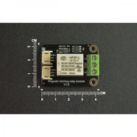 디바이스마트,MCU보드/전자키트 > 전원/신호/저장/응용 > 릴레이,DFROBOT,Magnetic Latching Relay for Smart Control [DFR0996],낮은 전력 소비, 2.6mw-3.65mw / 트리거 펄스 폭: 2ms / 홀딩 기능 / 3.3V 및 5V 지원