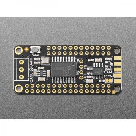 디바이스마트,MCU보드/전자키트 > 통신/네트워크 > CAN통신,Adafruit,Adafruit CAN Bus FeatherWing - MCP2515 [ada-5709],CAN 버스 FeatherWing - MCP2515 / 약 1Mbps 속도 / 전압 : 2.7V ~ 5.5V
