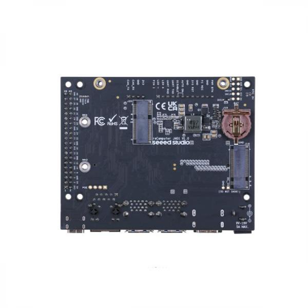 디바이스마트,MCU보드/전자키트 > 인공지능/임베디드/산업용 > 인공지능/머신러닝 > 인공지능 확장보드/액세서리,Seeedstudio,reComputer J401: Jetson Orin Nano/NX용 고성능 캐리어보드 [102110769],NVIDIA Jetson Orin NX/Nano 모듈용 / 네트워킹을 위한 1x 기가비트 이더넷 포트, 4x USB 3.2 Type-A(10Gbps) 포트, 1x USB2.0 Type-C 포트, 빠른 데이터 전송을 위한 1x CAN 커넥터 제공 / 1x M.2 Key M 2280 및 1x M.2 Key E 슬롯으로 마운트하여 유연한 스토리지 및 무선 연결 확장을 위한 충분한 공간 제공