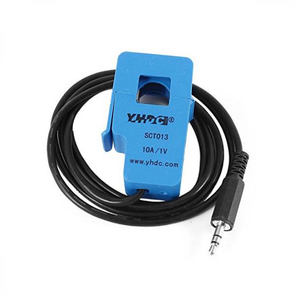 디바이스마트,MCU보드/전자키트 > 센서모듈 > 전압/전류센서,MINGWU,비접촉 AC 전류 측정 센서 10A [SCT-013-010],비접촉 전류 측정 / 입력 전류: 0A-10A / 출력 유형 0-1V / 페라이트 재질 / UL94-V0 / 표준 Φ3.5 3 코어 플러그 출력, 전류 및 전압 두 가지 출력 유형.