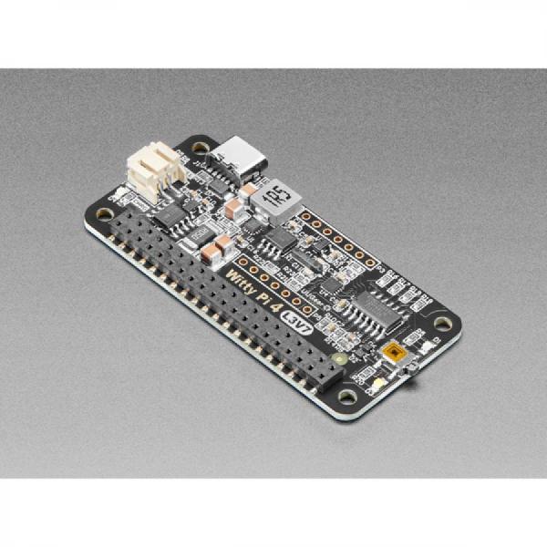 디바이스마트,오픈소스/코딩교육 > 라즈베리파이 > 라즈베리파이 확장보드/HAT,Adafruit,Witty Pi 4 L3V7 - RTC & Power Management for Raspberry Pi [ada-5705],Raspberry Pi에 RTC 및 전원 관리를 추가하는 애드온 보드 / 온도 센서 / DC/DC 컨버터 / ±2ppm 정확도 / AVR 8비트 마이크로컨트롤러 / 최대 1A 전류로 배터리 충전