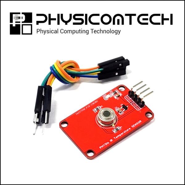 디바이스마트,MCU보드/전자키트 > 센서모듈 > 온도/습도 > 온도센서,피지컴텍,적외선 비접촉 온도센서 모듈(MLX90614),동작전압 : 3.0 ~ 5.0V / 측정각도 : 90° / 검출정확도 : 24Bits