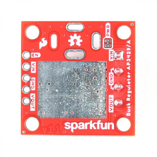 디바이스마트,MCU보드/전자키트 > 전원/신호/저장/응용 > 레벨컨버터/전압관리,SparkFun,SparkFun Buck Regulator Breakout - 3.3V (AP3429A) [COM-21337],3.3V 벅 조정기 브레이크아웃 AP3429A  / 입력 전압 범위가 2.7~5.5V인 2A 강압 DC-DC 컨버터 / 1인치 x 1인치