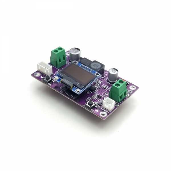디바이스마트,전원/파워/배터리 > DC-DC 컨버터 모듈 > 강하형 모듈(외장) > 비절연 스위칭 모듈,한진데이타,고정밀 디지털 제어 0~30V/3A 가변출력 OLED전압표시 전원모듈 (P0735-3),79 x 48mm / 입력전압 : DC 5.5 ~ 35V / 출력전압 : DC 0 ~ 30V