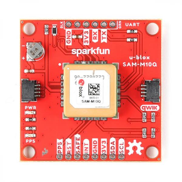 디바이스마트,MCU보드/전자키트 > 통신/네트워크 > GNSS/GPS > 일반용 GPS 모듈,SparkFun,SparkFun GPS Breakout - Chip Antenna, SAM-M10Q (Qwiic) [GPS-21834],SAM-M10Q GPS 브레이크아웃 / u-blox M10 수신기 / 최대 4개의 GNSS 별자리 수신(5Hz) /  최대 업데이트 속도는 18Hz, 콜드 스타트 ​​시간은 23초 / 1.5m 수평 위치 정확도