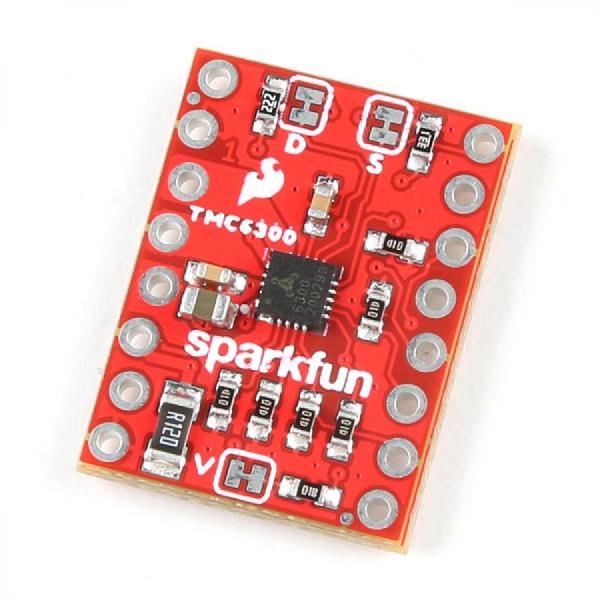디바이스마트,MCU보드/전자키트 > 버튼/스위치/제어/RTC > 모터/모터컨트롤,SparkFun,Brushless Motor Driver - 3-Phase (TMC6300) [ROB-21867],TMC6300 / 3상 브러시리스 모터 드라이버 / 최대 2A(1.4A RMS)의 3상 BLDC 또는 PMSM 모터를 제어 / 전압 범위: 2-11V