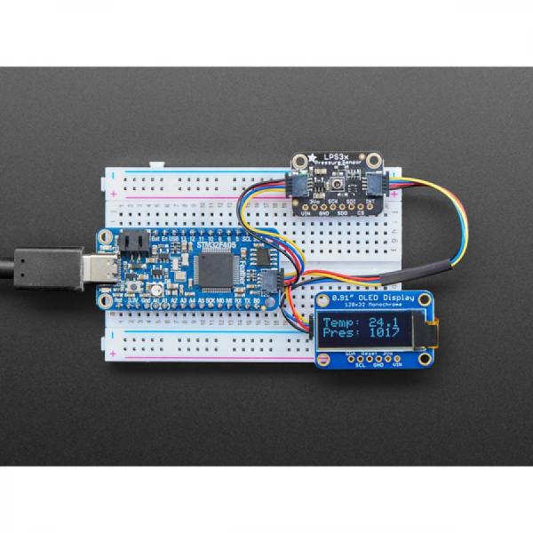 디바이스마트,MCU보드/전자키트 > 센서모듈 > 기압/무게/로드셀/Flex > 로드셀/무게/압력센서,Adafruit,Adafruit LPS33HW Water Resistant Pressure Sensor - STEMMA QT [ada-4414],LPS33HW 방수 코팅 압력 센서 /  / 24비트 압력 데이터와 16비트 온도 데이터가 있어 +/- 0.1% hPa 정확도로 압력 판독값을 제공