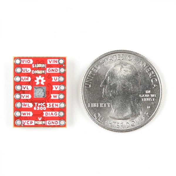 디바이스마트,MCU보드/전자키트 > 버튼/스위치/제어/RTC > 모터/모터컨트롤,SparkFun,Brushless Motor Driver - 3-Phase (TMC6300) [ROB-21867],TMC6300 / 3상 브러시리스 모터 드라이버 / 최대 2A(1.4A RMS)의 3상 BLDC 또는 PMSM 모터를 제어 / 전압 범위: 2-11V